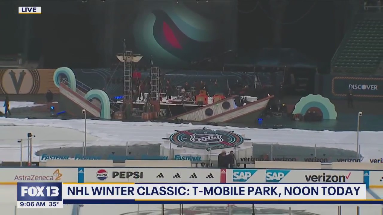 NHL Winter Classic takes place at T-Mobile Park