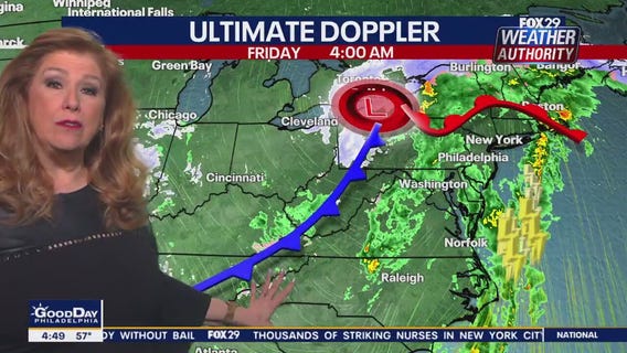 Weather Authority: Friday, 4 a.m. forecast