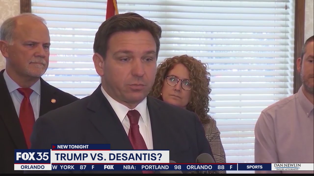 Trump and DeSantis: Fighting words or friendly jabs?