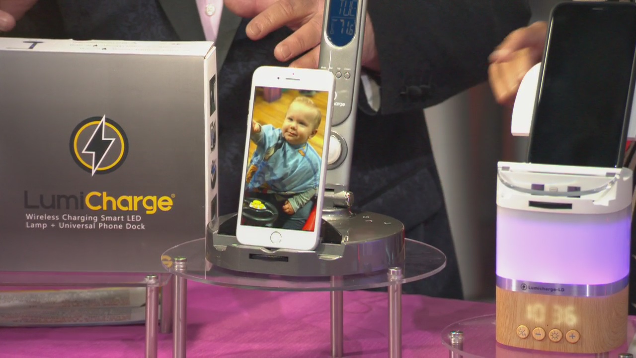 Dr. Gadget Must-haves for the home giveaway: desk lamp and phone charger