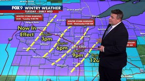 MN weather: Tuesday-Wednesday winter storm [noon update]