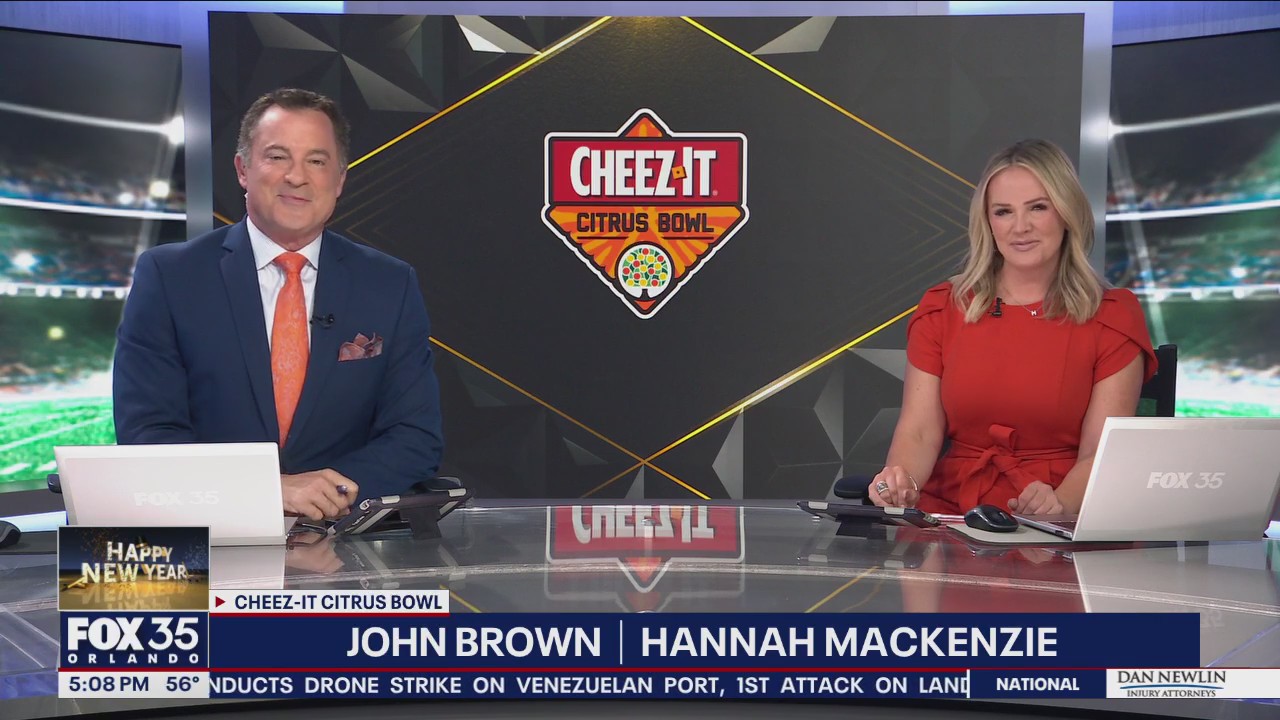 Die-hard fans at the Cheez-It Citrus Bowl