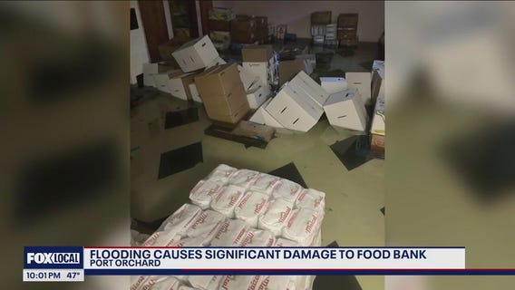 Flooding causes significant damage to Port Orchard food bank