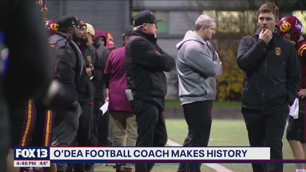 True Northwest: O'Dea football coach makes history