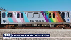 CTA unveils Pride train design