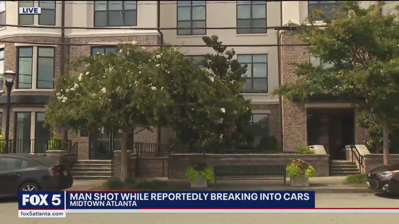 Man shot while allegedly breaking into cars | FOX 5 Atlanta