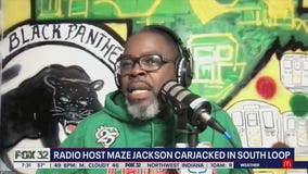 Radio host Maze Jackson carjacked in broad daylight