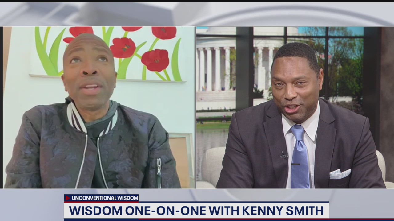 Kenny Smith talks to FOX 5's Wisdom Martin
