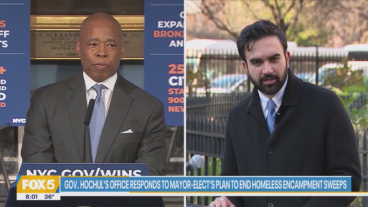 Gov. Hochul responds to Mamdani's plan to end homeless 'sweeps' | New evidence in Mangione case