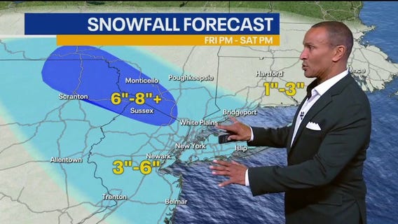 Christmas weekend forecast: How much snow will NY get?