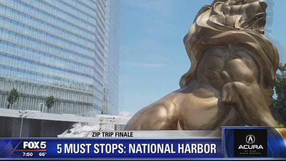 FOX 5 Zip Trip to National Harbor! 5 Must Stops!
