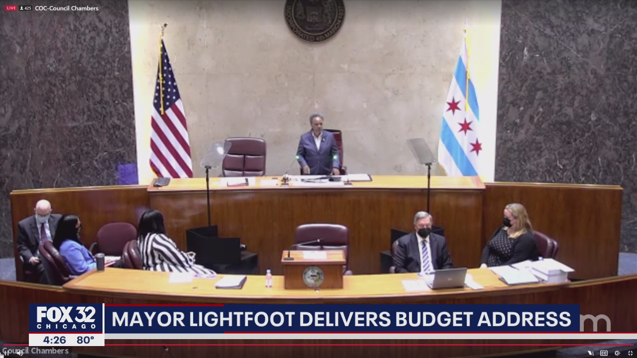 Mayor Lightfoot delivers budget address