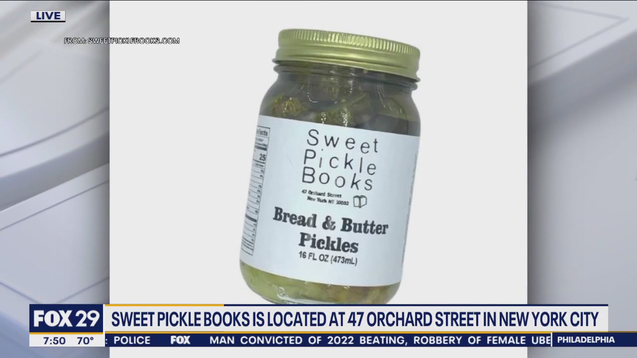 Woman turns her love of books and pickles into a business