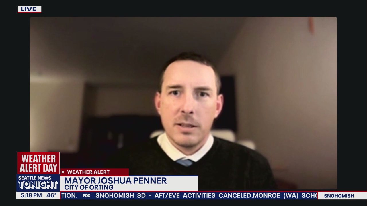 Orting mayor says levee improvements helped limit evacuations in Pierce County, WA