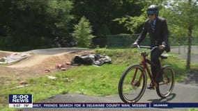 Officials hope Philly bike track can steer youth away from gun violence