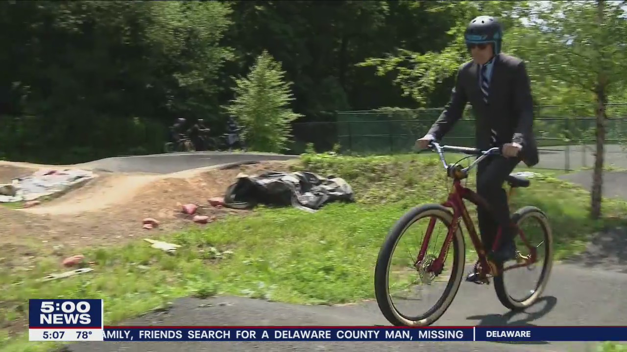 Officials hope Philly bike track can steer youth away from gun violence