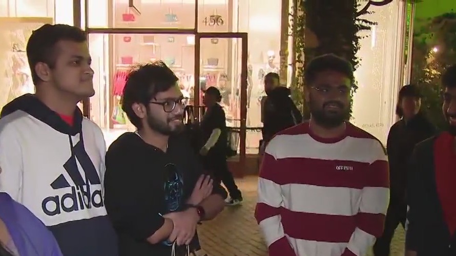 Black Friday shoppers line up at the Citadel Outlets