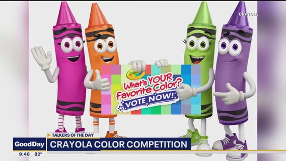 Crayola color competition for exclusive collection