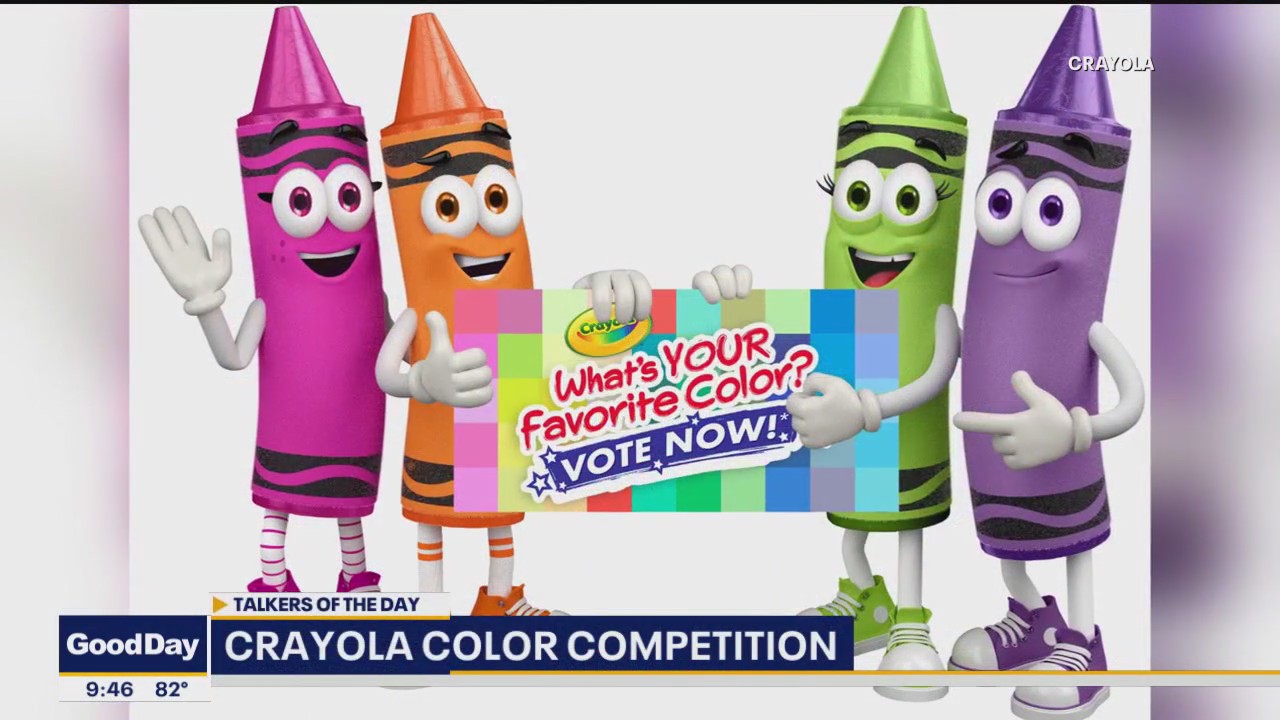 Crayola color competition for exclusive collection
