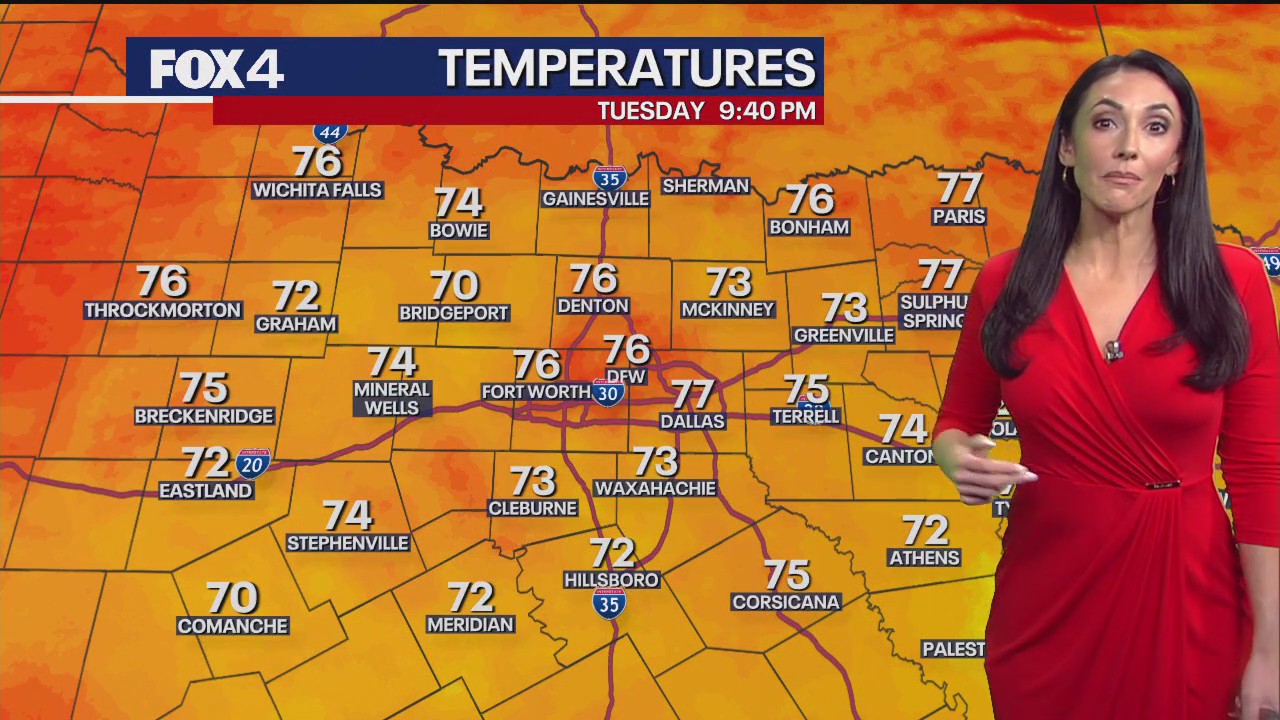Dallas weather: June 10 overnight forecast