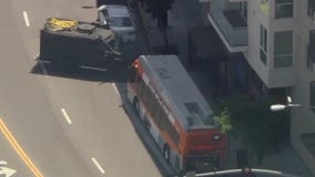 Man found with gun inside LA Metro bus