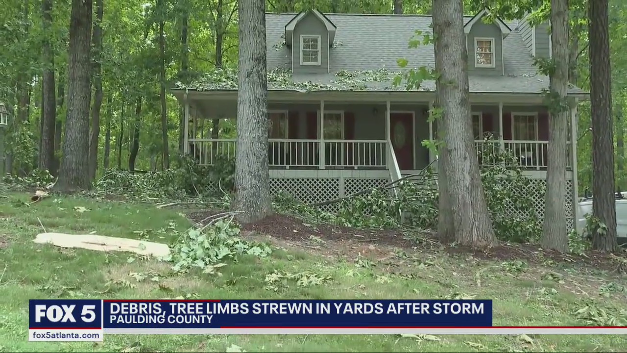 Storms leave behind damage across north Georgia | FOX 5 Atlanta