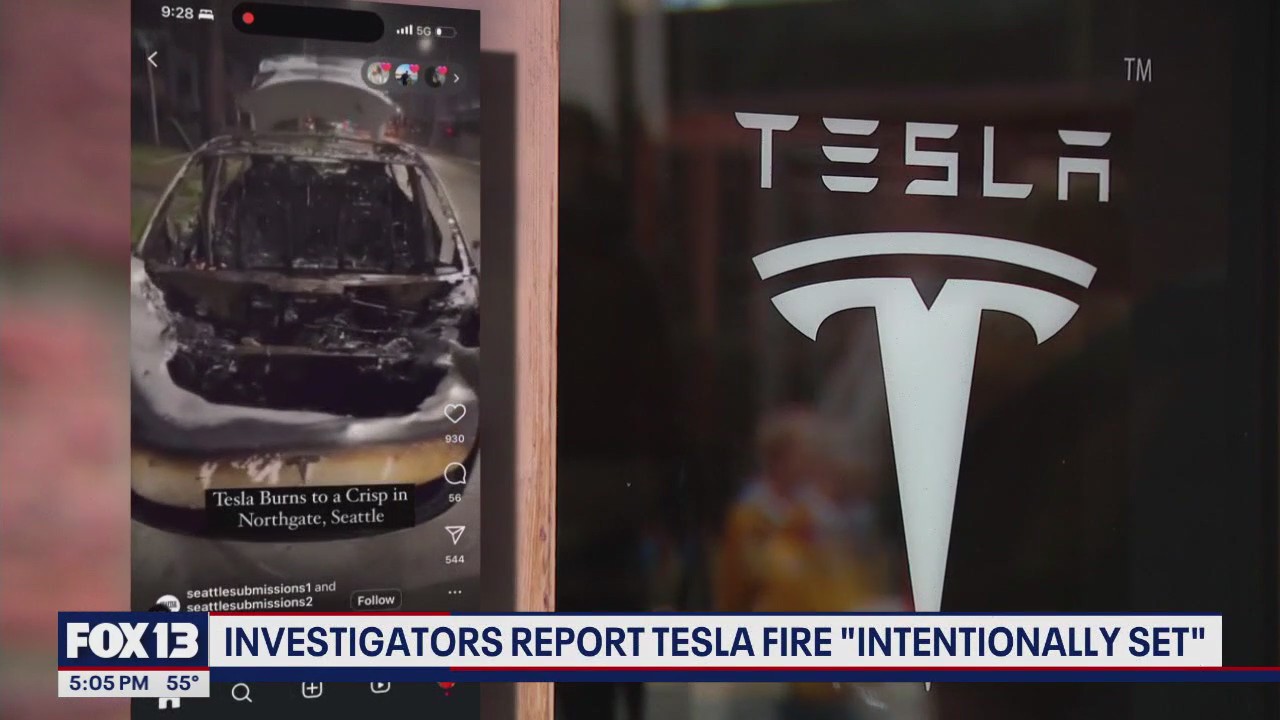 Rising anti-Tesla sentiment in Seattle leads to protests, vandalism