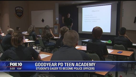 Teens get inside look at police-work during academy