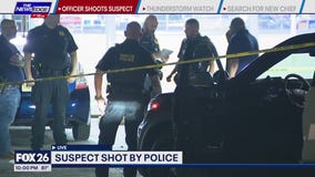 Suspect 'struck' in officer-involved shooting