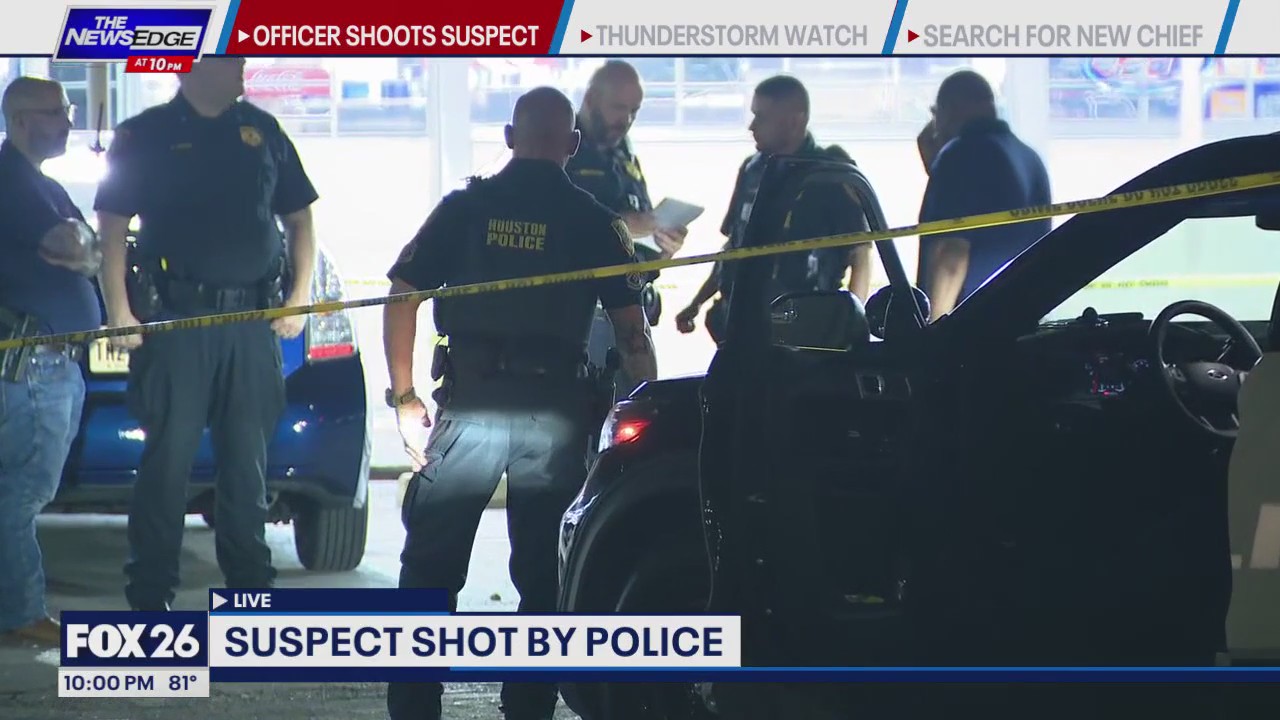 Suspect 'struck' in officer-involved shooting