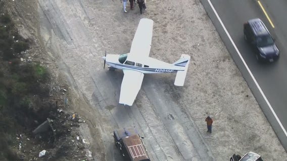 Teen pilot makes emergency landing in Cajon Pass