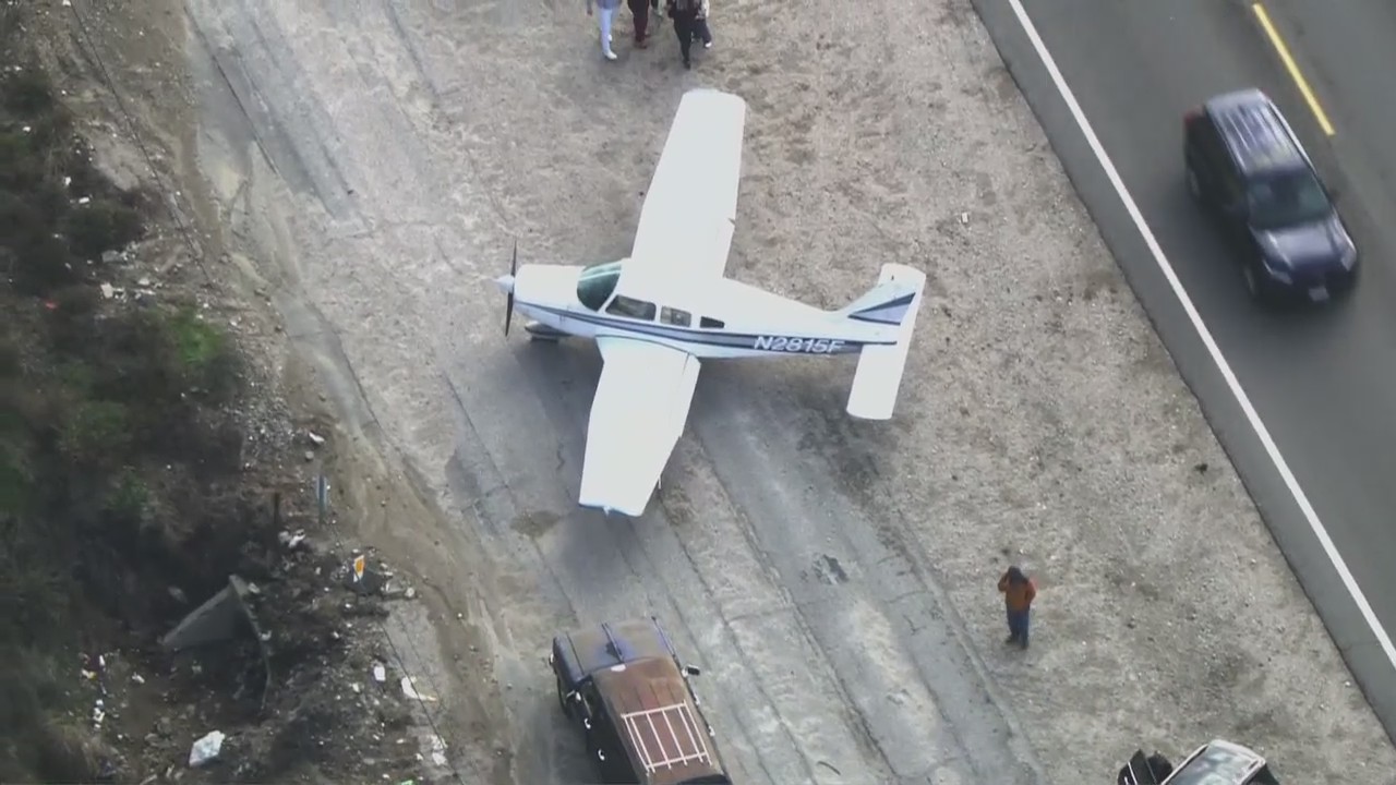 Teen pilot makes emergency landing in Cajon Pass