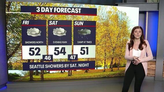Seattle weather: Mostly cloudy on Friday