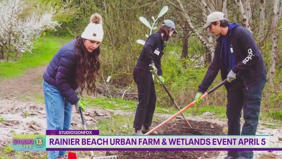 Rainier Beach Urban Farm & Wetlands event on April 5