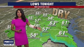 Clear, sunny conditions with clouds moving in for Sunday