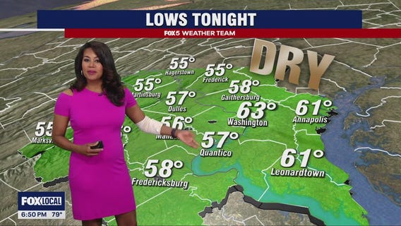 Clear, sunny conditions with clouds moving in for Sunday