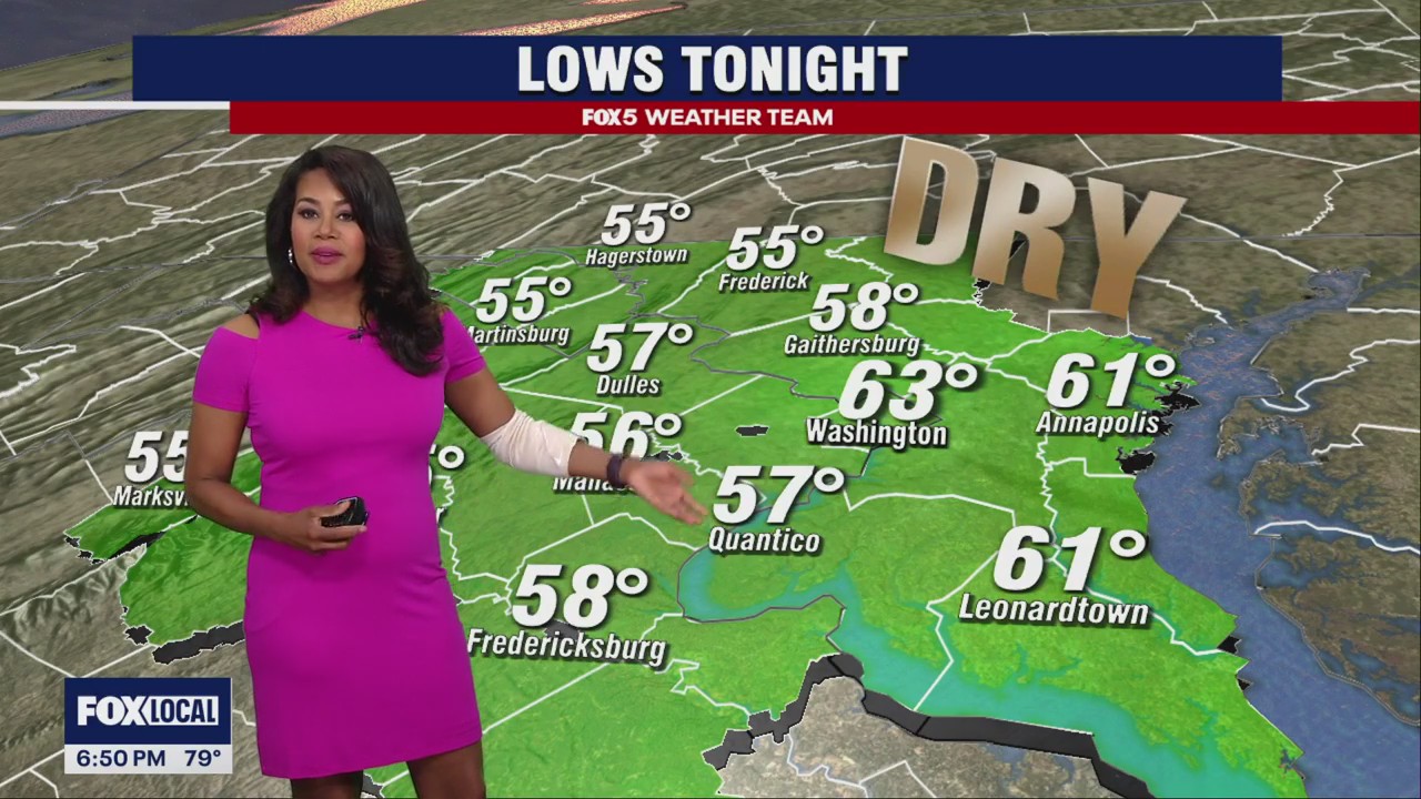 Clear, sunny conditions with clouds moving in for Sunday