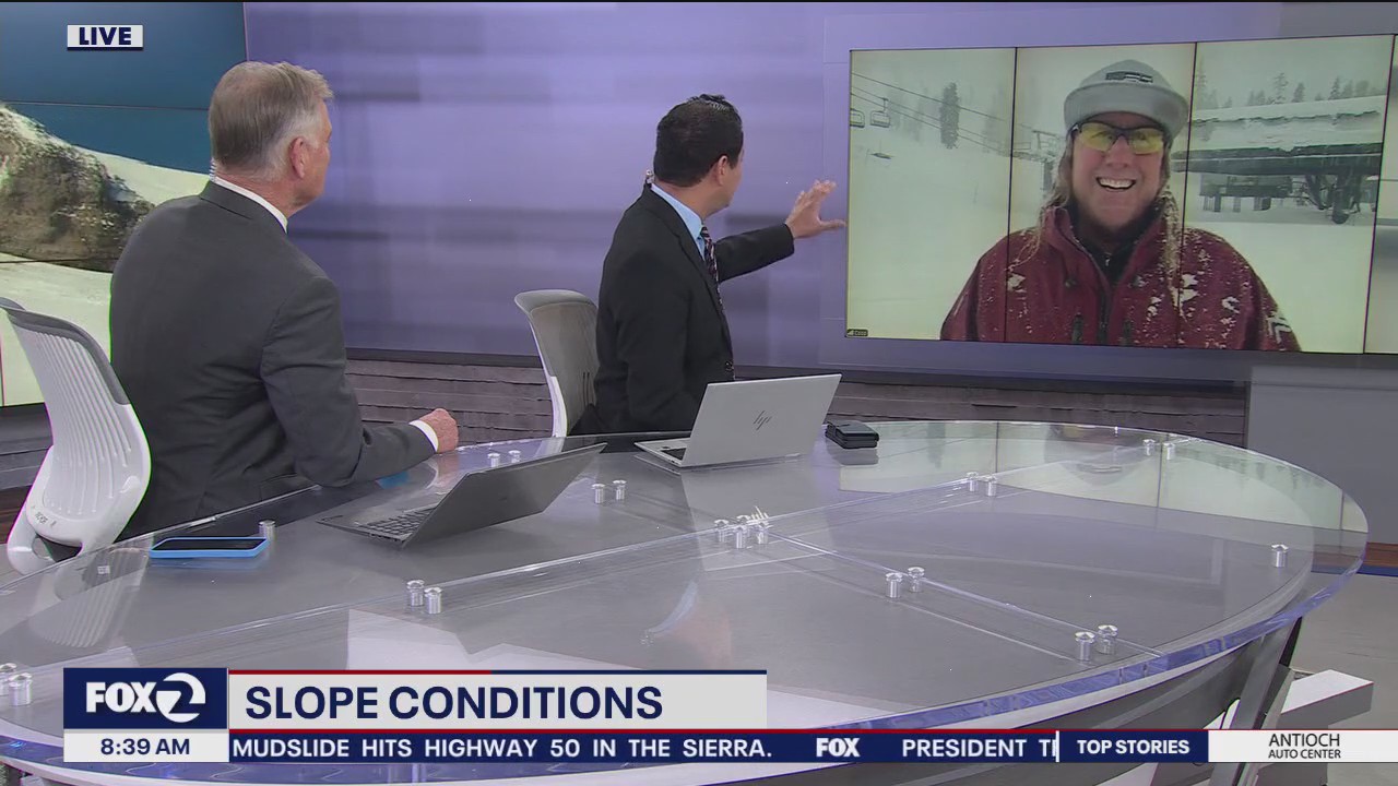 Wintery weather in Tahoe