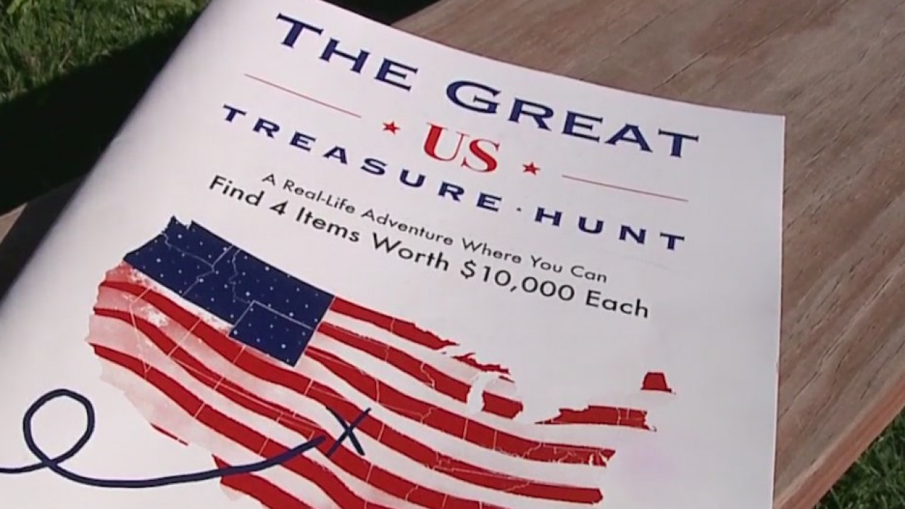 The Great US Treasure Hunt features four prizes