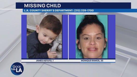 Search for missing 1-year-old from LA County
