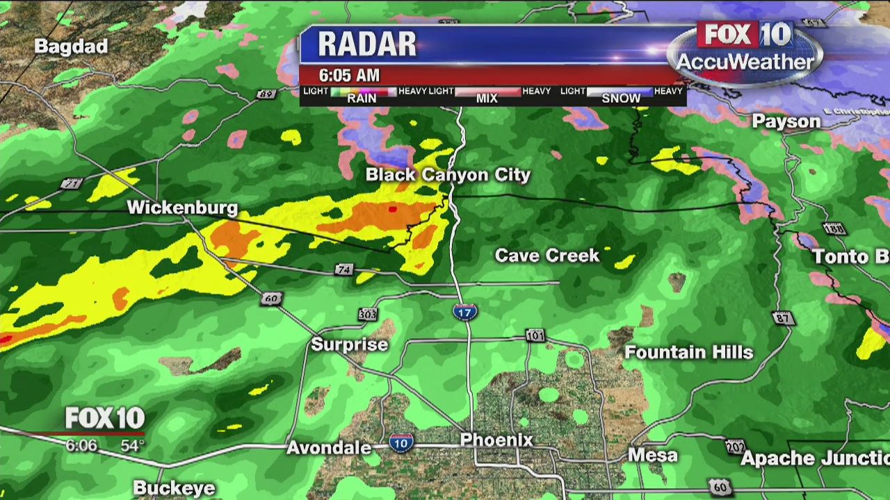 Winter storm hits northern Arizona