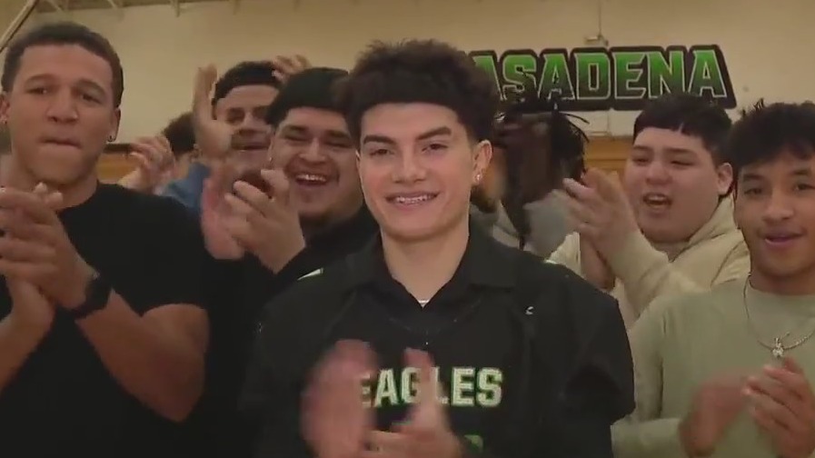 Making the Grade: Pasadena High School student excelling on and off the field