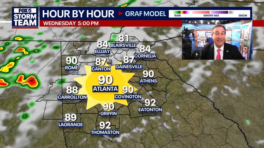 Tuesday Night Weather Update | FOX 5 Atlanta