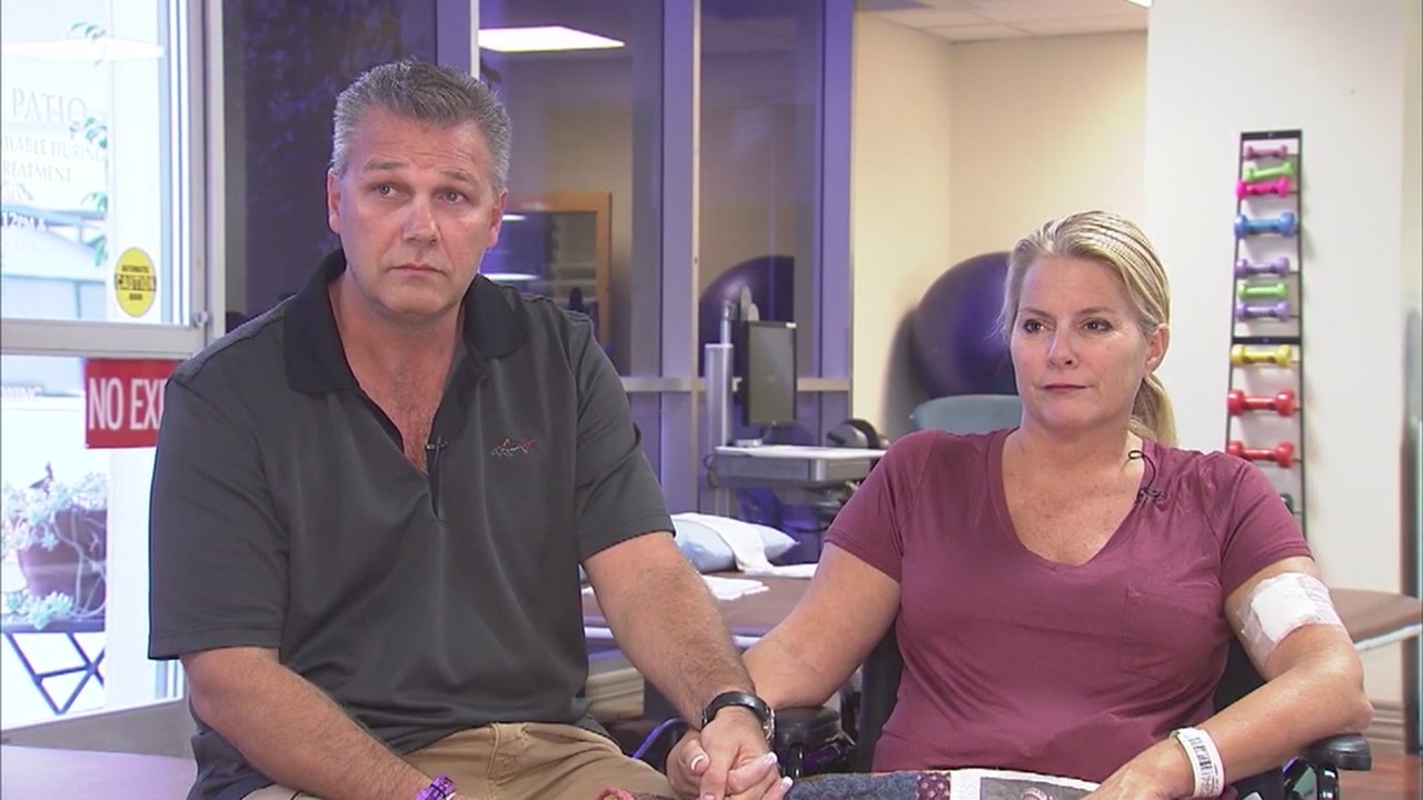 Injured LASD deputy returns from Vegas