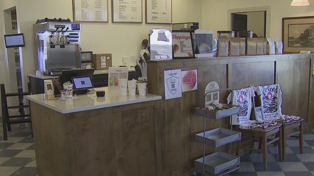 Jordan Shipley's new coffee, ice cream shop in Burnet
