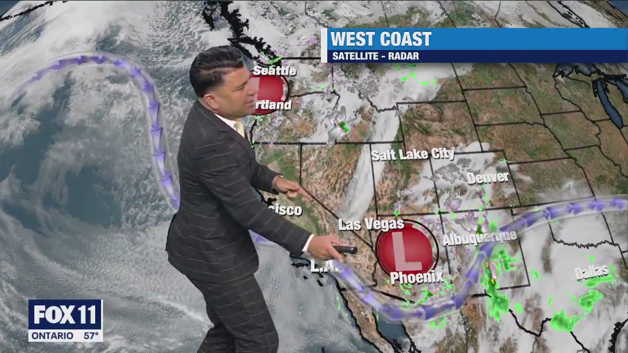 Weather forecast for Monday, Feb. 13