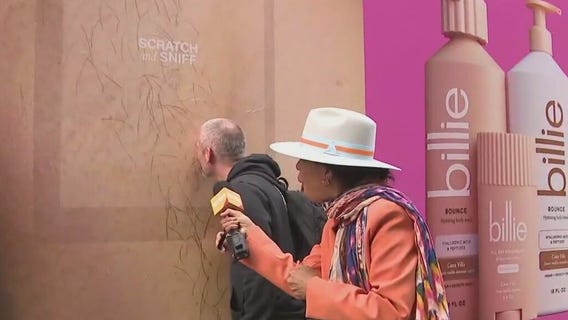 Scratch-and-sniff ad in NYC invites people to smell it