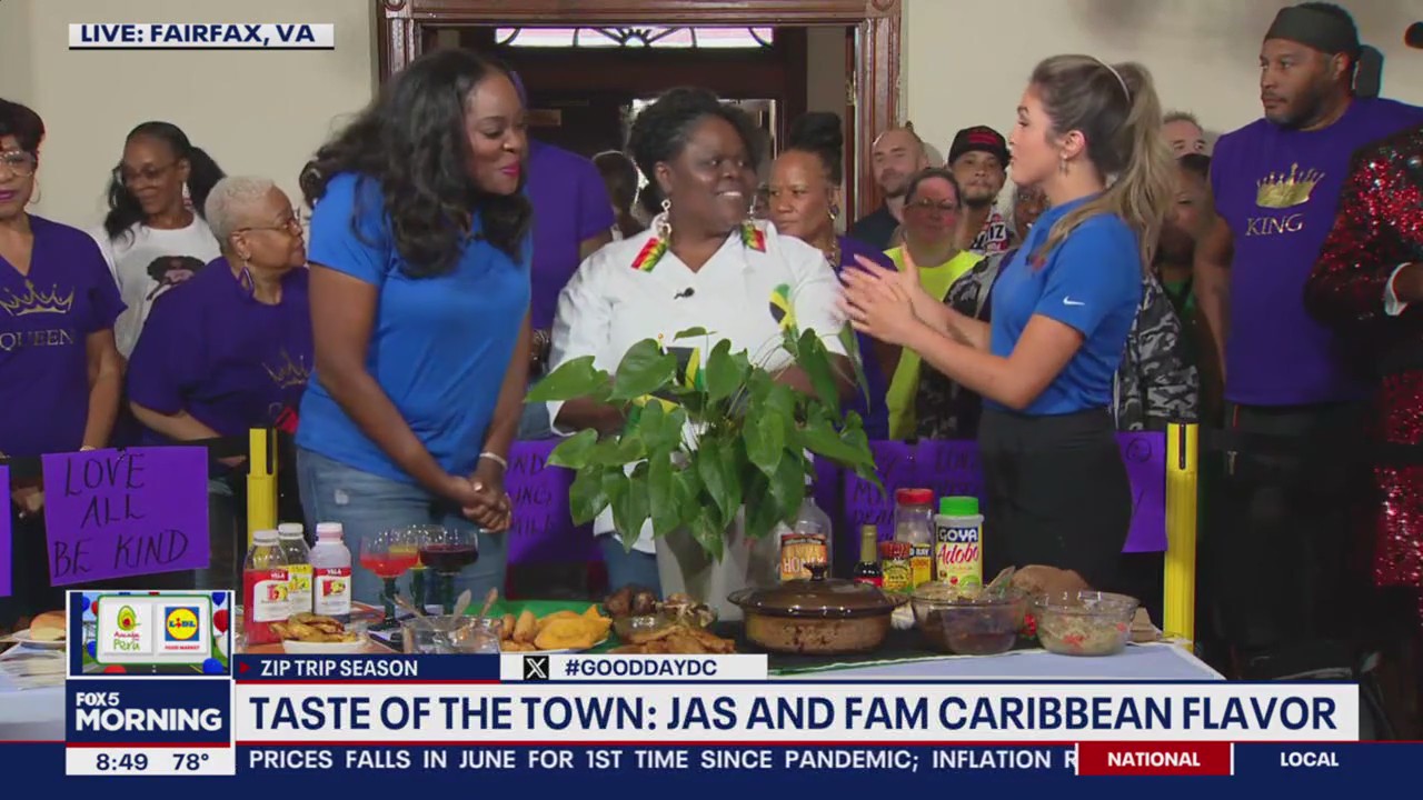 Zip Trip to Fairfax: Taste of Jas & Fam Caribbean Flavor