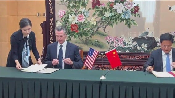 Newsom signs memo of understanding with China's NDRC