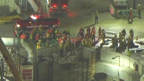 Dozens rescued after LA County tunnel collapse